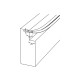 BROWN ADHESIVE RUBBER FOR DRAUGHT EXCLUDER DRAUGHT EXCLUDERS - RUBBER SEALS